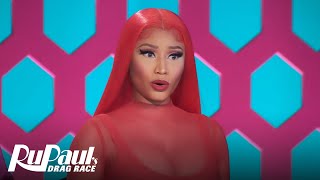 RuPauls Drag Race Full Episode Nicki Minaj 💖 [upl. by Oalsinatse698]