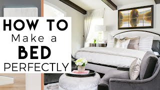 How to Make A Bed  Interior Design [upl. by Jory]