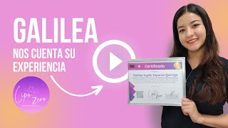 Certificación ISO LIPO ZERO quotGalilea nos cuenta su experienciaquot [upl. by Sato]