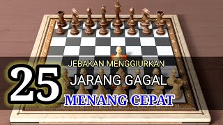 TRIK CATUR MENANG CEPAT Pion E4  JEBAKAN MEMATIKAN JARANG GAGAL BERANEKARAGAM VARIASI [upl. by Fusco]