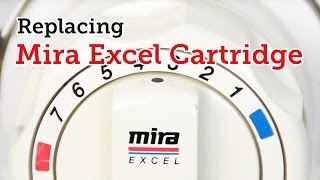 How to replace a Mira Excel thermostatic cartridge part no 90333 [upl. by Kcarb]