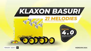 Klaxon Basuri 21 Melodies  Edition 40 Baby shark  1224 Volts [upl. by Arlan]