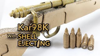 Shell Ejecting  How To Make Cardboard Craft [upl. by Oedama]