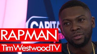 Rapman on meeting JayZ at his house Roc Nation plans for a big UK film Westwood [upl. by Saisoj]