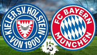 Pronóstico KIEL VS BAYERN MUNICH  Liga Alemana 20242025 [upl. by Pliske991]