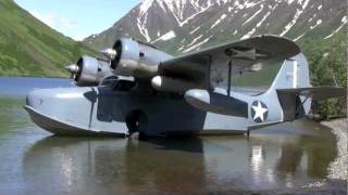 Grumman Goose N703 Crescent Lake Alaska July 92011 [upl. by Aknaib]