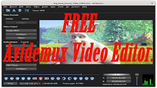 How to Download and Install Avidemux Video Editor [upl. by Rosalynd]