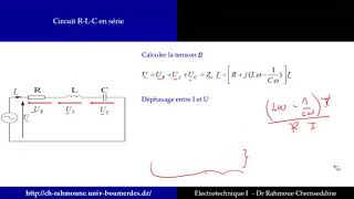 Cours Électrotechnique  Chapitre 1  Circuits Monophasés Partie 4 [upl. by Farhsa]