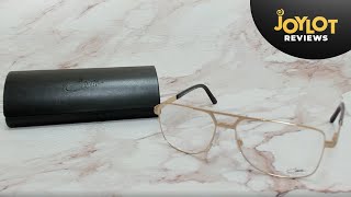 Cazal Eyeglasses Model7081 Color003 GoldBrownGold Logo [upl. by Erfert913]