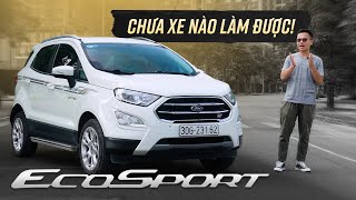 Ford EcoSport XẤU LỖI VẶT nhưng vẫn có 2 thứ NHẤT PHÂN KHÚC [upl. by Chicky]