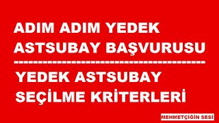 Yedek Astsubay Başvurusu Nasıl Yapılır  Yedek Astsubay Nasıl Olunur [upl. by Lalage]