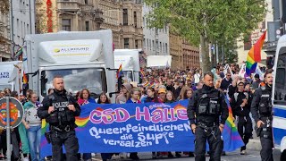 CSD am 1492024 in Halle Saale [upl. by Naig164]