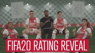 EA Sports FIFA20 Ratings Reveal Ajax edition [upl. by Cristi]