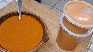 SALSA DE CACAHUATE 1 PARA TACOS  FACIL DE HACER PARA VENTAS  TORTAS BURRITOS TOSTADAS TACOS [upl. by Lesoj584]