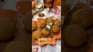 Bolitas de pumpkin spice 🍂 receta postres [upl. by Camilo]