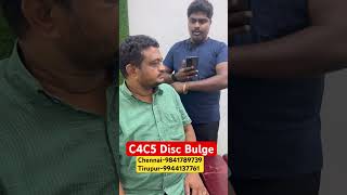 C4C5 Disc bulge treatment by DrVijay Chiropractic treatment chiropractor chiropractic [upl. by Acile117]