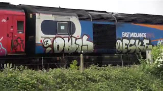 Theres graffiti on the train [upl. by Helli]