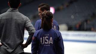 2024 US Figure Skating Championships  Pairs Practice [upl. by Alden]