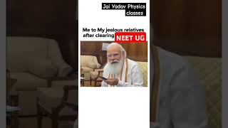 Reaction of relatives after NEET physics physics motivation shortsfeed [upl. by Adrahc]