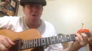 Piedmont Blues Guitar Lesson 2 getting the alternating bass going [upl. by Kazimir]