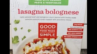 Good Food Made Simple Lasagna Bolognese Review [upl. by Vanny]