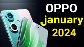 OPPO Top 5 UpComing Mobiles january 2024 [upl. by Oleic]