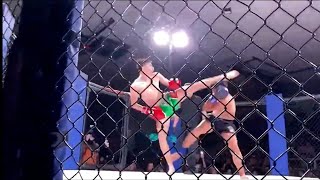 When TKD Overwhelms Muay Thai  Eddie Bahena Taekwondo Awesomeness [upl. by Marylynne]