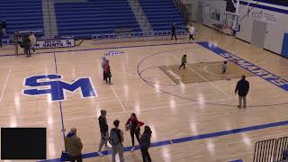 Bismarck St Marys Central High School vs Bismarck Century High School Mens Varsity Basketball [upl. by Nolur]