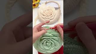 how to crochet a small bag 작은 가방 코바늘 뜨개질 방법 小さなバッグのかぎ針編み küçük bir çanta nasıl örülür [upl. by Magnum]