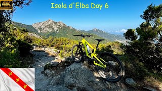 Isola dElbaDay 6EMountainbike Ride107connection bikelandelbaovest [upl. by Idahs]