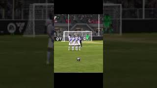 Dybala free kick shot missfifa fcmobilezone football efootball fcgaming shorts short [upl. by Aicilic]