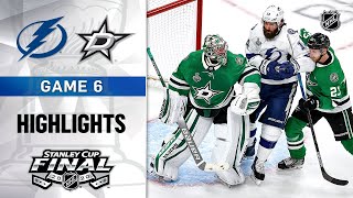 NHL Highlights  Stanley Cup Final Gm6 Lightning  Stars  Sept 28 2020 [upl. by Bej879]