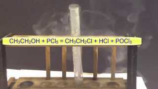 Alcohols Advanced 6 Reaction of ethanol with PCl5 [upl. by Hernando]