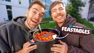 Ich habe für MrBeast gekocht 👨🏻‍🍳🤯 kein Witz [upl. by Nylrehc]