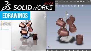 SOLIDWORKS 2023 Whats New  eDrawings [upl. by Stanwin]