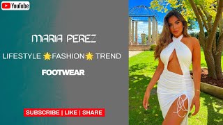 CURVY PLUS SIZE FASHION MODEL LIFESTYLE WIKI BIO FACTS TREND  FOOTWEAR 💎 MARIA PEREZ [upl. by Sayce525]