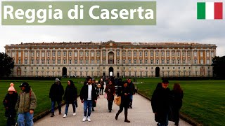 Walking Tour Reggia di Caserta Italy in 04 February 2024 [upl. by Nirroc]