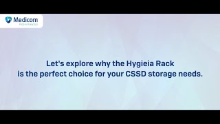 Medicom  Your Perfect Choice For Your CSSD Storage Needs  Hygieia Rack [upl. by Kaz]