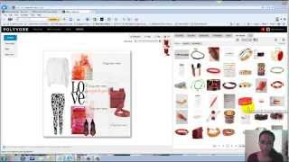 How To Create A Collage On Polyvore Tutorial [upl. by Silenay]