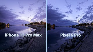 Pixel 6 Pro vs iPhone 13 Pro Max  I Wasnt Expecting These Results [upl. by Elok]