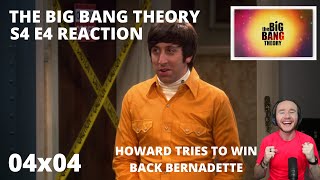 THE BIG BANG THEORY S4 E4 THE HOT TROLL DEVIATION REACTION 4x4 HOWARD TRIES TO WIN BACK BERNADETTE [upl. by Cardon239]