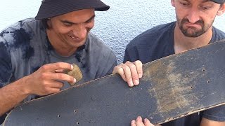 HOW TO CLEAN YOUR GRIPTAPE THE EASIEST WAY TUTORIAL [upl. by Ilowell]