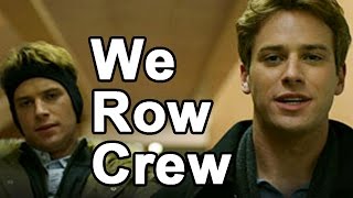 The Social Network quotWe Row Crewquot  Winklevoss Twins [upl. by Ybroc]