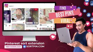 Pinterest sort extension  SortPincom [upl. by Eicnan]