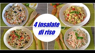 4 insalate di riso [upl. by Deste792]