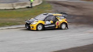 2017 11 10 Rallye Waldviertel SS1 pre SS2 pure WRC sound race cars on public roads [upl. by Kile792]