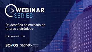 Webinar Series Faturação Eletrónica  Os desafios na emissão de faturas eletrónicas [upl. by Cleave736]