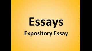 Expository Essay [upl. by Namyaw536]