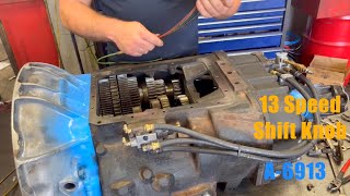 How to hook up a 13 speed knob and preform a bench test see the synchronizer and splitter actuation [upl. by Cristin582]