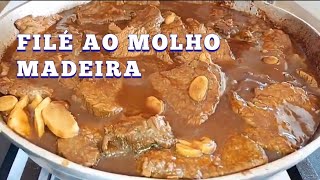 Filémignon ao molho madeira e mousseline de batata  Band Receitas [upl. by Niotna]